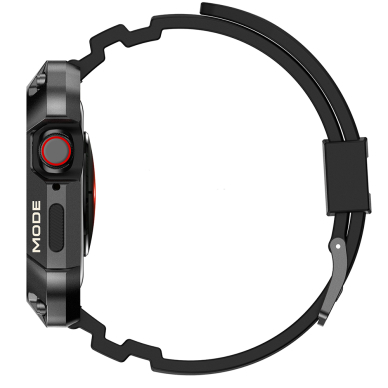 [Užsakomoji prekė] Dėklas Apple Watch 7 / 8 / 9 (45mm) + Curea - Lito Metal RuggedArmor (LS002) - Pilkas 3