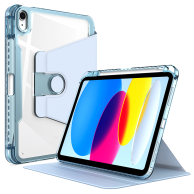 [Užsakomoji prekė] Dėklas iPad 10 (2022) 10.9 - Techsuit Crystal Vision - Bleu