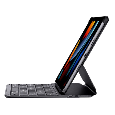 [Užsakomoji prekė] Dėklas iPad 10.2 (2019/2020/2021) - Baseus Brilliance Magnetic Keyboard Case (P40112602111-01) - juodas 3