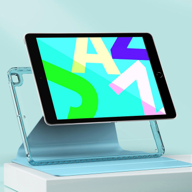 [Užsakomoji prekė] Dėklas iPad 10.2 (2019/2020/2021) - Techsuit Crystal Vision - Bleu 1