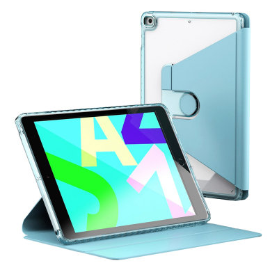 [Užsakomoji prekė] Dėklas iPad 10.2 (2019/2020/2021) - Techsuit Crystal Vision - Bleu