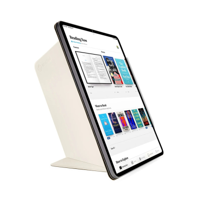 [Užsakomoji prekė] Dėklas iPad Air 4 / 5 (2020 / 2022) / iPad Pro 11 (2018 / 2020 / 2021 / 2022 / 2024) - Tomtoc Inspire Mode Folio (B52A1W1) - Ivory White 5