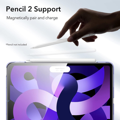 [Užsakomoji prekė] Dėklas iPad iPad Air 4 (2020) / Air 5 (2022) - ESR Ascend Trifold - Lavender 3