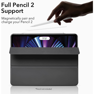 [Užsakomoji prekė] Dėklas iPad Pro 11 (2018 / 2020 / 2021 / 2022) - ESR Rebound Magnetic - Navy Mėlynas 6