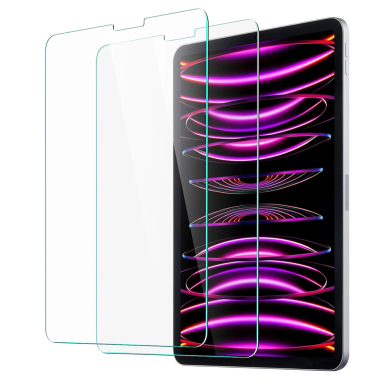 [Užsakomoji prekė] Dėklas iPad Pro 12.9 (2018 / 2020 / 2021 / 2022) / iPad Air 13 (2024) (set 2) - ESR Armorite Screen Protector - permatomas 1