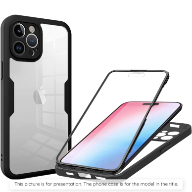 [Užsakomoji prekė] Dėklas iPhone 11 Pro + Cover - Techsuit ColorVerse 360 MagSafe MagSafe Series - juodas