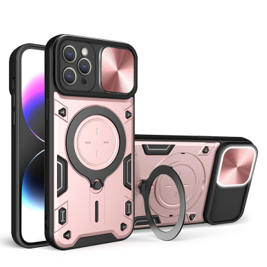 [Užsakomoji prekė] Dėklas iPhone 11 Pro Max - Techsuit CamGuard Pro - rožinis