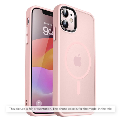 [Užsakomoji prekė] Dėklas iPhone 11 Pro Max - Techsuit HaloFrost Series - rožinis