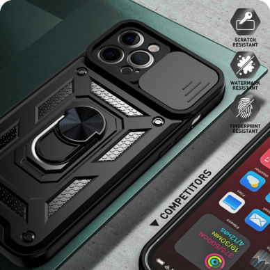 [Užsakomoji prekė] Dėklas iPhone 11 Pro - Techsuit CamShield Series - Rožino aukso spalvos 2