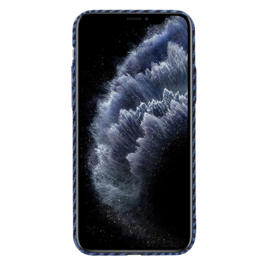 [Užsakomoji prekė] Dėklas iPhone 11 Pro - Techsuit Carbonite FiberShell - melsvas 1