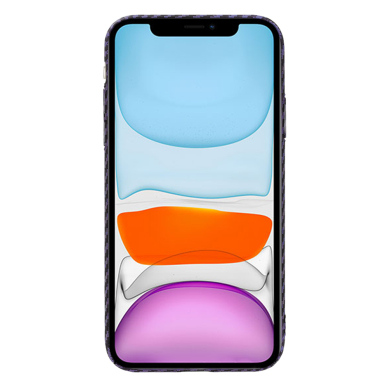 [Užsakomoji prekė] Dėklas iPhone 11 - Techsuit Carbonite FiberShell - violetinis 1