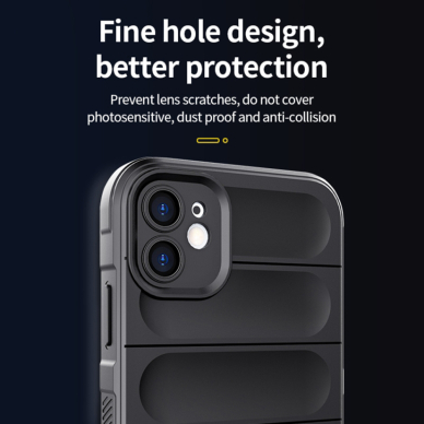 [Užsakomoji prekė] Dėklas iPhone 11 - Techsuit Magic Shield - Juodas 3