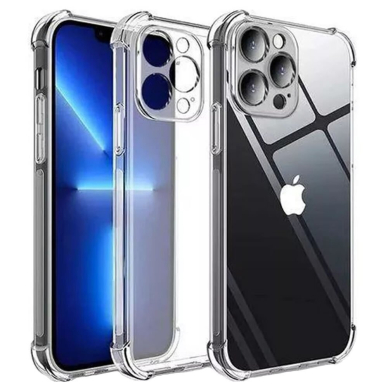 [Užsakomoji prekė] Dėklas iPhone 12 - Techsuit Shockproof silikoninis - Permatomas