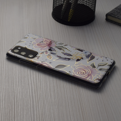 [Užsakomoji prekė] Dėklas iPhone 13 Pro Max - Techsuit Marble Series - Chloe Baltas 2