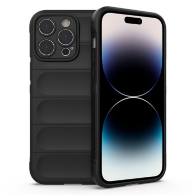 [Užsakomoji prekė] Dėklas iPhone 14 Pro Max - Techsuit Magic Shield - Juodas