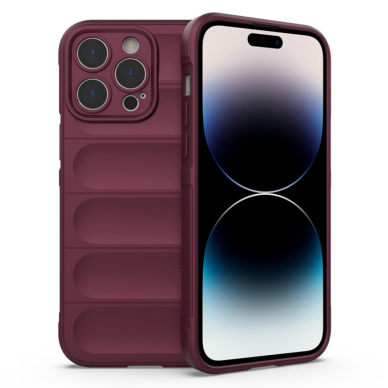 [Užsakomoji prekė] Dėklas iPhone 14 Pro - Techsuit Magic Shield - Bordo