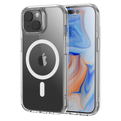 [Užsakomoji prekė] Dėklas iPhone 15 - ESR Classic Hybrid HaloLock - Permatomas 1