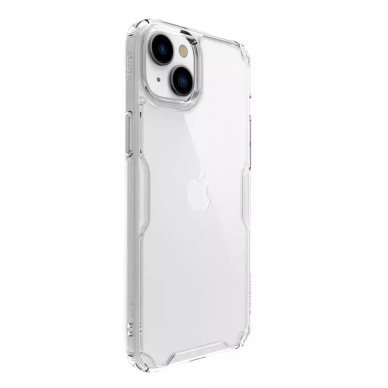 [Užsakomoji prekė] Dėklas iPhone 15 - Nillkin Nature TPU Case - Transparent 1