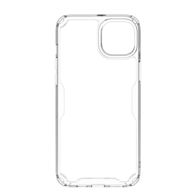 [Užsakomoji prekė] Dėklas iPhone 15 - Nillkin Nature TPU Case - Transparent 4