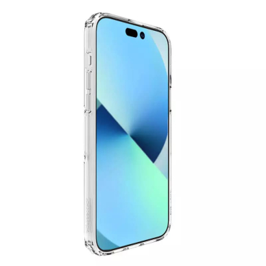 [Užsakomoji prekė] Dėklas iPhone 15 - Nillkin Nature TPU Case - Transparent 5