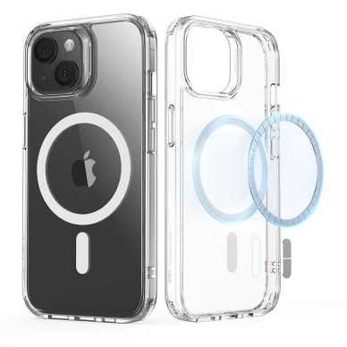 [Užsakomoji prekė] Dėklas iPhone 15 Plus - ESR Classic Hybrid HaloLock - Permatomas