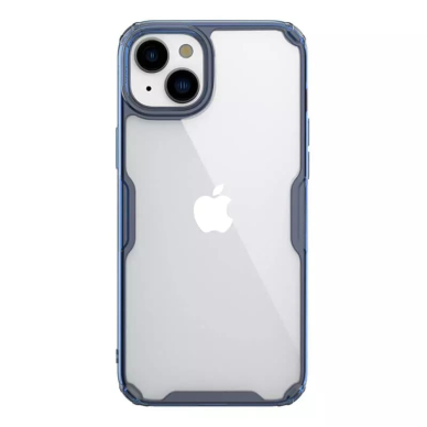 [Užsakomoji prekė] Dėklas iPhone 15 Plus - Nillkin Nature TPU Case - Mėlynas 1