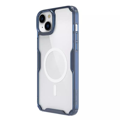 [Užsakomoji prekė] Dėklas iPhone 15 Plus - Nillkin Nature TPU MagSafe Case - Mėlynas 2