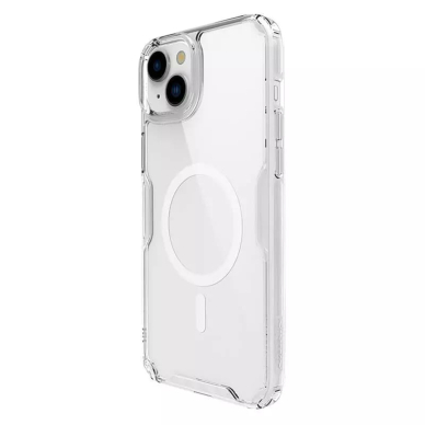 [Užsakomoji prekė] Dėklas iPhone 15 Plus - Nillkin Nature TPU MagSafe Case - Transparent 6