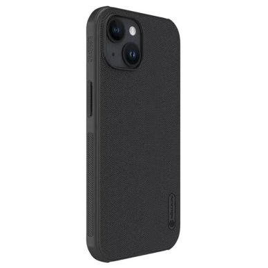 [Užsakomoji prekė] Dėklas iPhone 15 Plus - Nillkin Super Frosted Shield Pro - Juodas 5