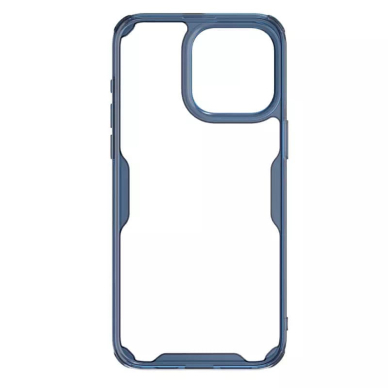 [Užsakomoji prekė] Dėklas iPhone 15 Pro Max - Nillkin Nature TPU Case - Mėlynas 4