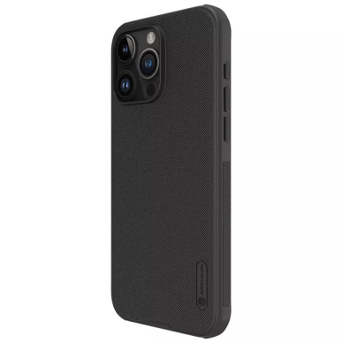 [Užsakomoji prekė] Dėklas iPhone 15 Pro Max - Nillkin Super Frosted Shield Pro - Juodas 3