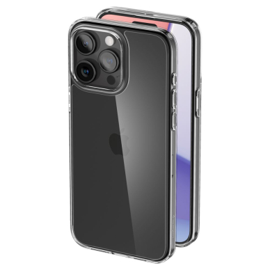 [Užsakomoji prekė] Dėklas iPhone 15 Pro Max - Spigen Air Skin Hybrid - Crystal Skaidrus 5