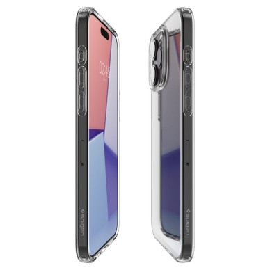 [Užsakomoji prekė] Dėklas iPhone 15 Pro Max - Spigen Liquid Crystal - Skaidrus 3