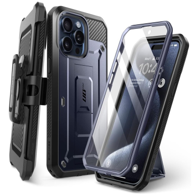 [Užsakomoji prekė] Dėklas iPhone 15 Pro Max - Supcase Unicorn Beetle Pro - Mountain