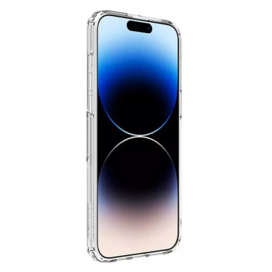 [Užsakomoji prekė] Dėklas iPhone 15 Pro - Nillkin Nature TPU Case - Transparent 2