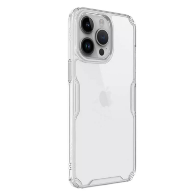 [Užsakomoji prekė] Dėklas iPhone 15 Pro - Nillkin Nature TPU Case - Transparent 3