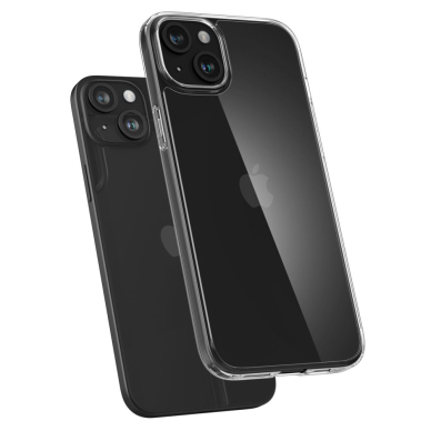 [Užsakomoji prekė] Dėklas iPhone 15 - Spigen Air Skin Hybrid - Crystal Skaidrus 3