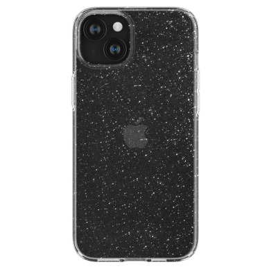 [Užsakomoji prekė] Dėklas iPhone 15 - Spigen Liquid Crystal Glitter - Skaidrus - Blizgučiai 1