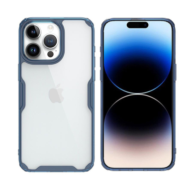 [Užsakomoji prekė] Dėklas iPhone 16 Plus - Nillkin Nature TPU Pro Magnetic Case - mėlynas