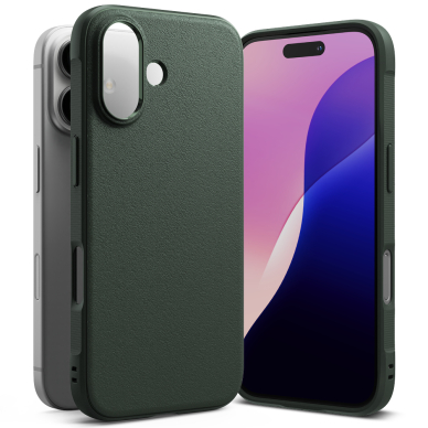 [Užsakomoji prekė] Dėklas iPhone 16 Plus - Ringke Onyx - Dark Green 3