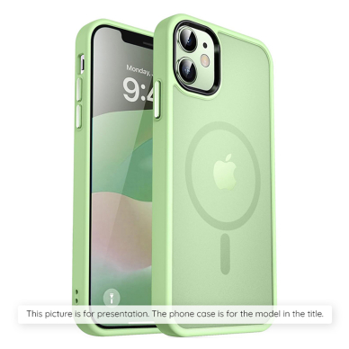 [Užsakomoji prekė] Dėklas iPhone 16 Plus - Techsuit HaloFrost MagSafe MagSafe Series - Light Green