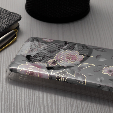 [Užsakomoji prekė] Dėklas iPhone 16 Plus - Techsuit Marble Series - Bloom of Ruth Gray 1