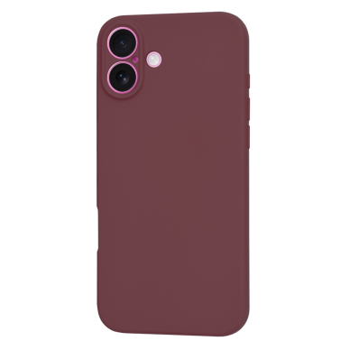 [Užsakomoji prekė] Dėklas iPhone 16 Plus - Techsuit SoftFlex - Bordo 2