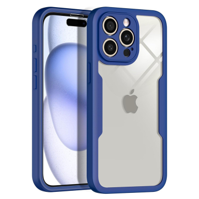 [Užsakomoji prekė] Dėklas iPhone 16 Pro Max + Cover - Techsuit ColorVerse 360 Series - mėlynas 1