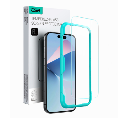 [Užsakomoji prekė] Dėklas iPhone 16 Pro Max - ESR Tempered Glass - Skaidrus