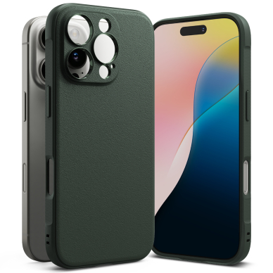 [Užsakomoji prekė] Dėklas iPhone 16 Pro Max - Ringke Onyx - Dark Green 3