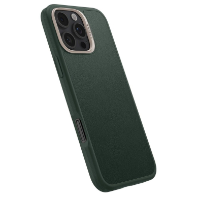 [Užsakomoji prekė] Dėklas iPhone 16 Pro Max - Spigen Cyrill Kajuk MagSafe - Forest Green 5