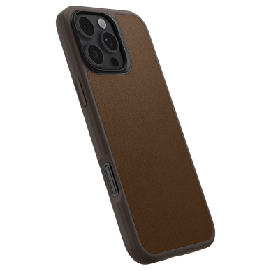 [Užsakomoji prekė] Dėklas iPhone 16 Pro Max - Spigen Cyrill Kajuk MagSafe - Saddle Brown 5