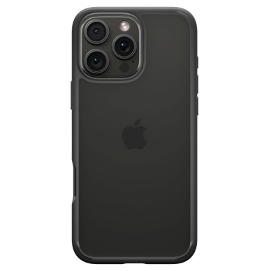 [Užsakomoji prekė] Dėklas iPhone 16 Pro Max - Spigen Ultra Hybrid - Frost Black 1