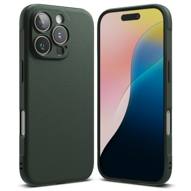 [Užsakomoji prekė] Dėklas iPhone 16 Pro - Ringke Onyx - Dark Green